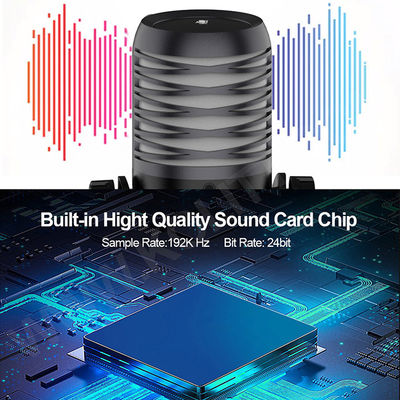 흐르기 위한 RGB 게임 마이크 48Khz 팝캐스트 스튜디오 마이크