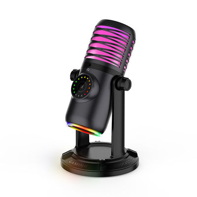 ＰＣ 랩탑 전화 컴퓨터를 위한 마이크를 게임하는 RGB USB 콘덴서