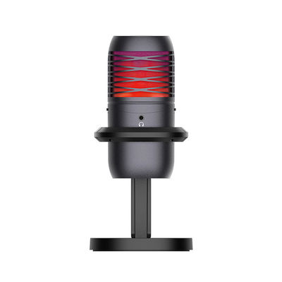 흐르고 노래하기 위한 ODM / OEM 스튜디오 컴퓨터 마이크로폰, RGB USB 마이크