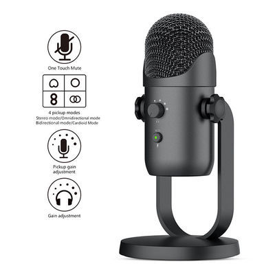 스트리밍 콘덴서 마이크, 마이크를 기록하는 48Khz USB 데스크탑 팝캐스트