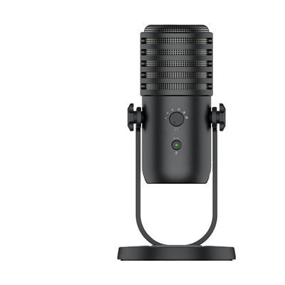 16비트 24는 USB 콘덴서 마이크로폰 48KHZ 라이브 기록 마이크를 물었습니다