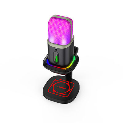 CE 게임 USB 마이크, 빠른 침묵하는 RGB 지표와 PC 콘덴서 마이크