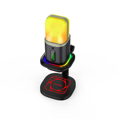 CE 게임 USB 마이크, 빠른 침묵하는 RGB 지표와 PC 콘덴서 마이크
